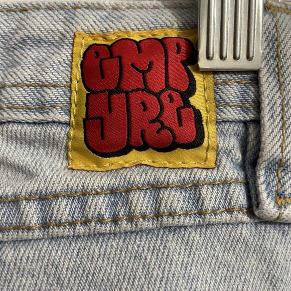 Empyre Relax Fit High Rise Denim Jeans Size 28 Blue Skateboarding Grunge Skate - Picture 7 of 9